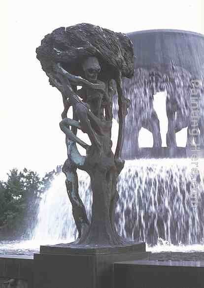 Gustav Vigeland Tree with Death